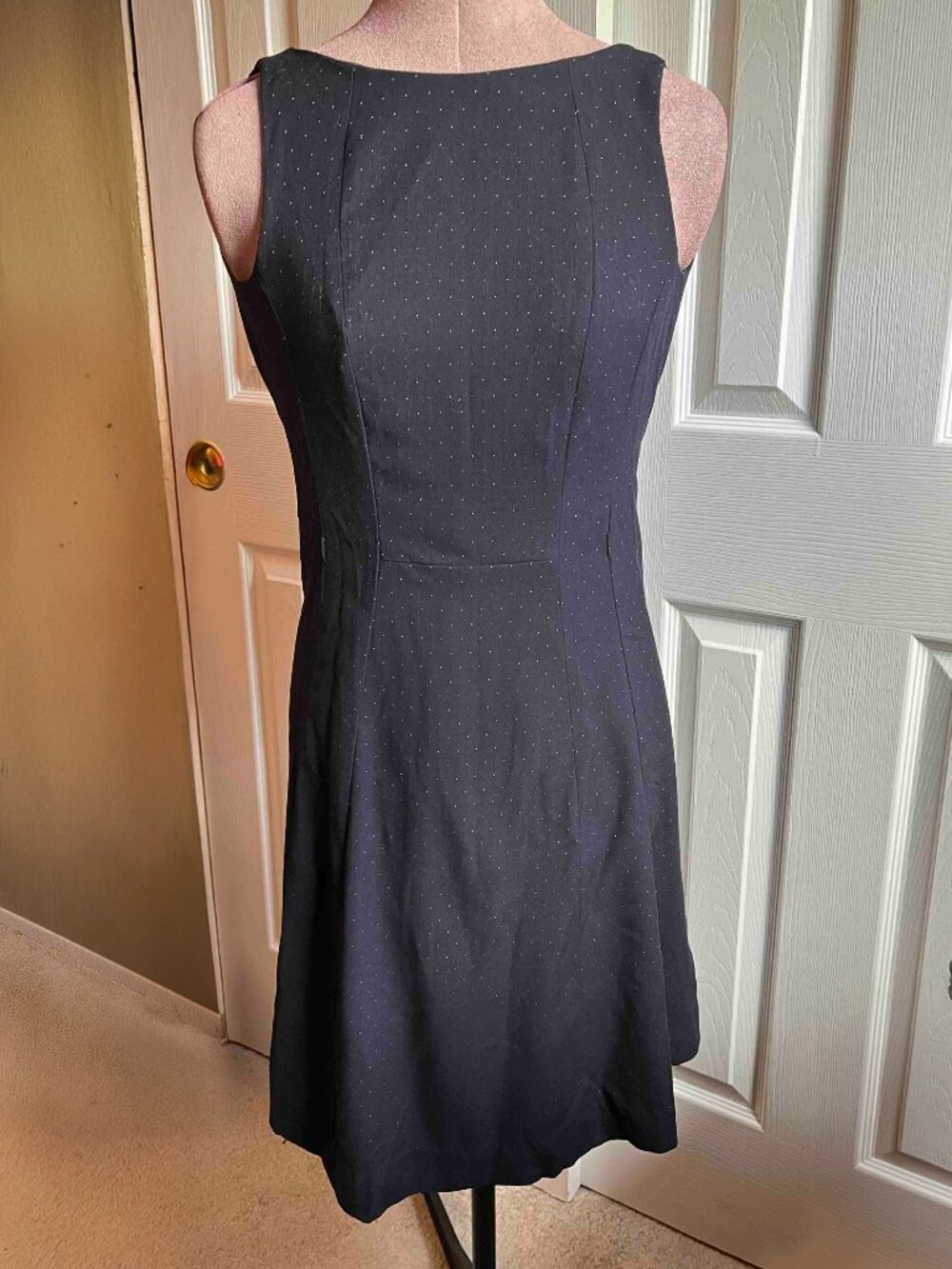 H&M - Navy Blue Sleeveless Dress - XS - Business Casual